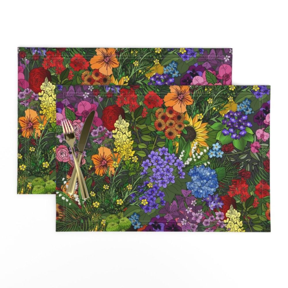 Placemats |  Botanic Garden Placemats Dining Botanic Garden