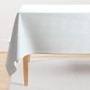 Rectangular Tablecloths |  Faded French Stripe – Blue Rectangular Tablecloth Dining Faded French Stripe - Blue