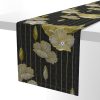 Table Runners |  Big Golden Poppies Version 2  Table Runner Dining Big Golden Poppies Version 2